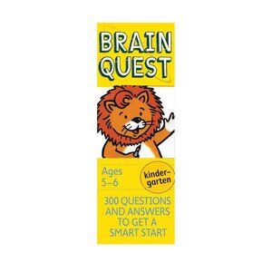 Brain Quest Kindergarten Q&A Cards, Revised 4th Edition, 2 Decks